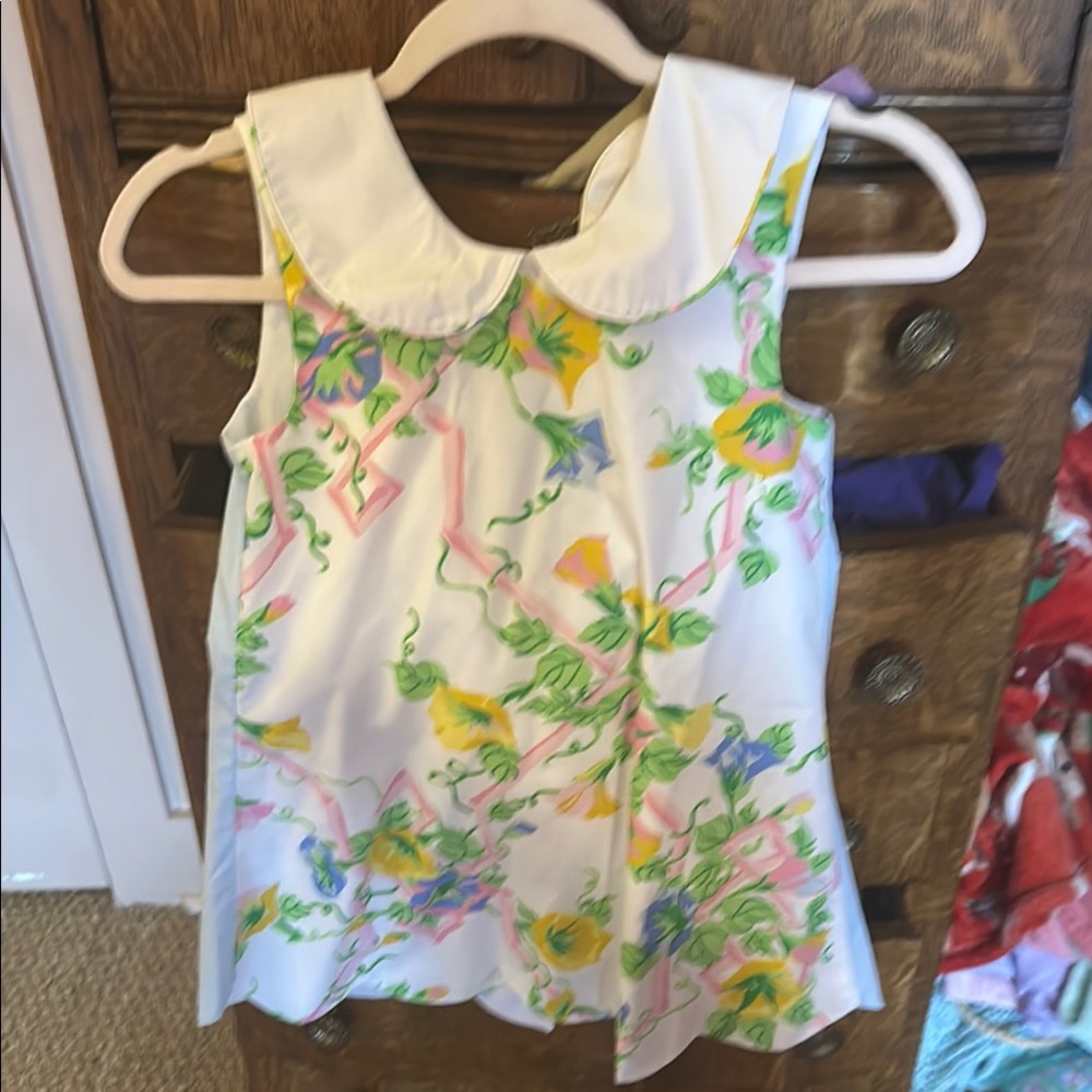 Floral Dress with Peter Pan Collar